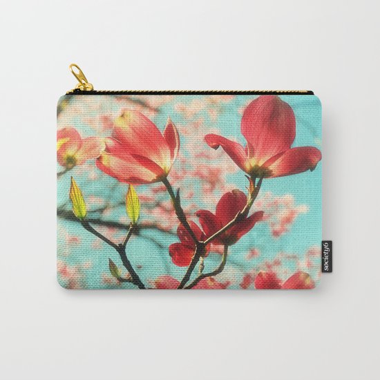 Spring dogwood blossoms Carry-All Pouch