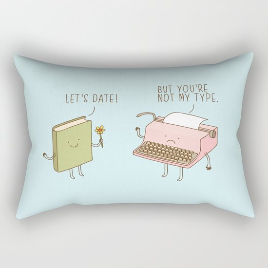 unrequited love Rectangular Pillow