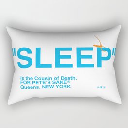 "SLEEP" Rectangular Pillow