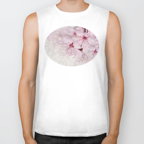 Sakura Blossoms 06 Biker Tank