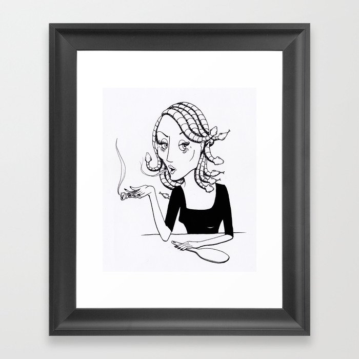 Medusa Framed Art Print