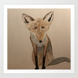 Abstract Fox Canvas Prints For Any Decor Style Society6