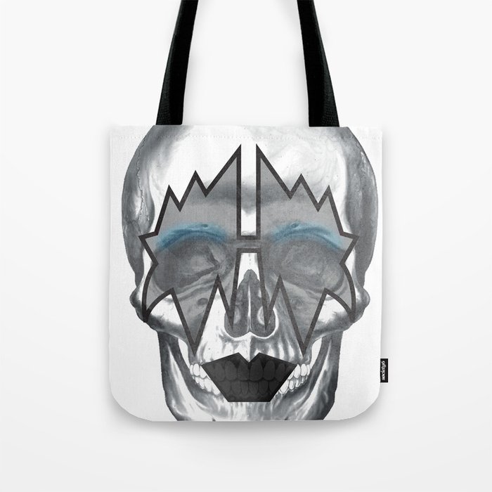 Spaceman-KISS skull Tote Bag