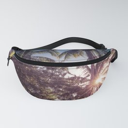 Palm Tree Sun Flares Fanny Pack