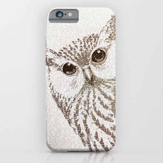 The Intellectual Owl iPhone & iPod Case