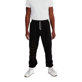Black and White Zen Sweatpants
