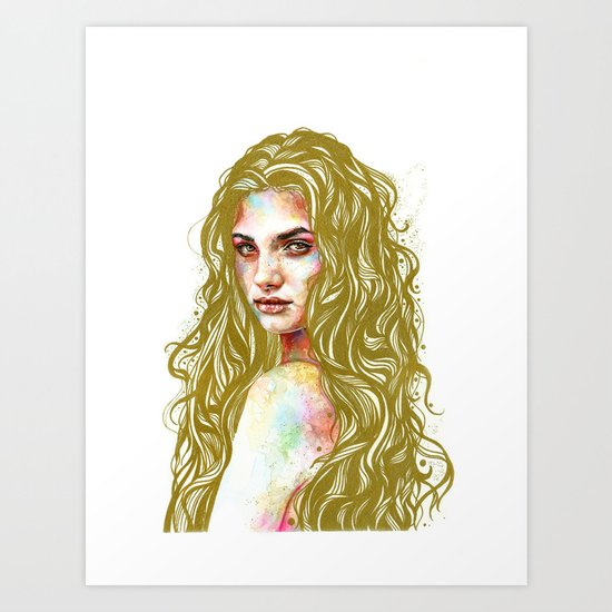 Aurum Art Print