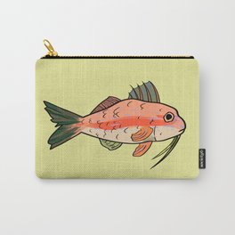 Goatfish on Yellow Carry-All Pouch