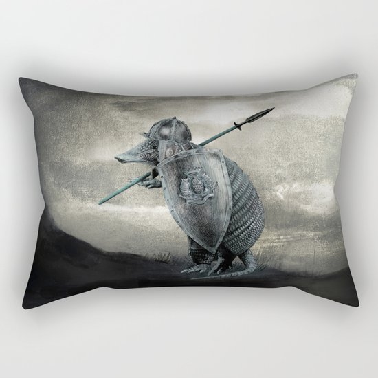 Armadillo by Eric Fan & Viviana Gonzalez Rectangular Pillow