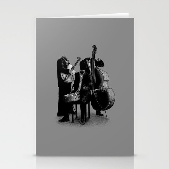 The Invisibles (On Grey) Stationery Cards