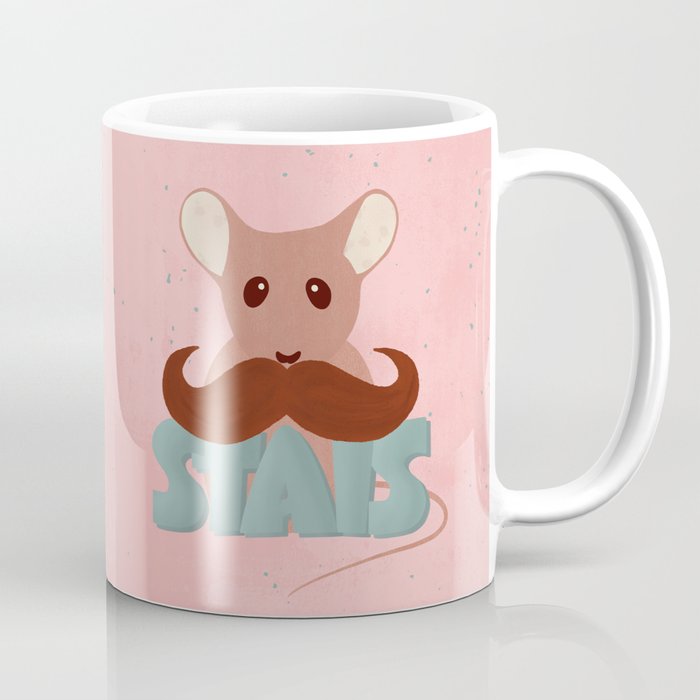 Mouse-stais (Stais: Scottish Gaelic for Mustache) Coffee Mug