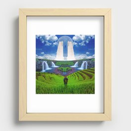 Welcoming  Recessed Framed Print