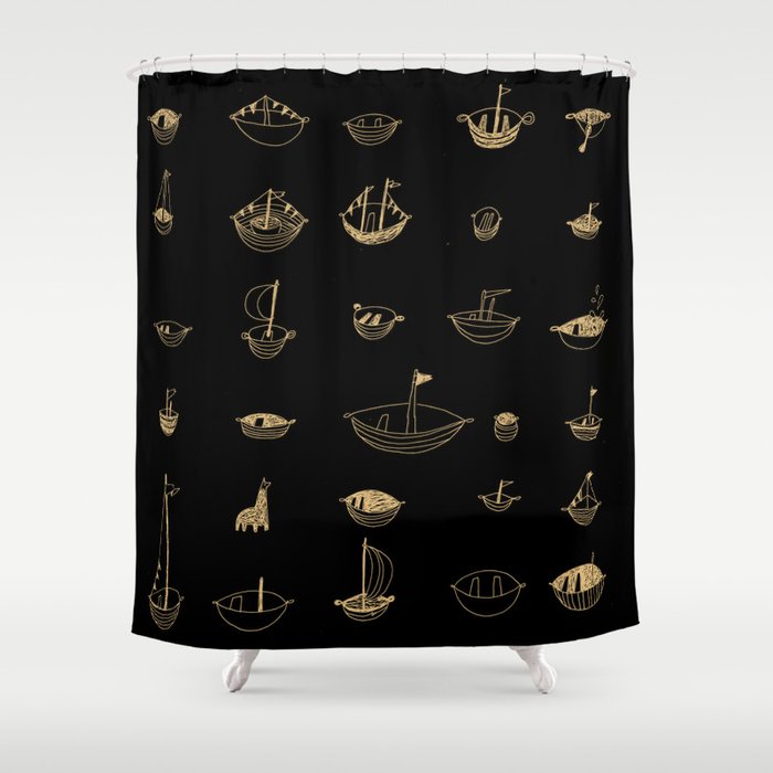 How do you sail? Shower Curtain