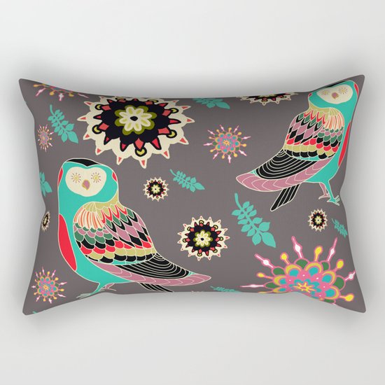 crystal owls Rectangular Pillow