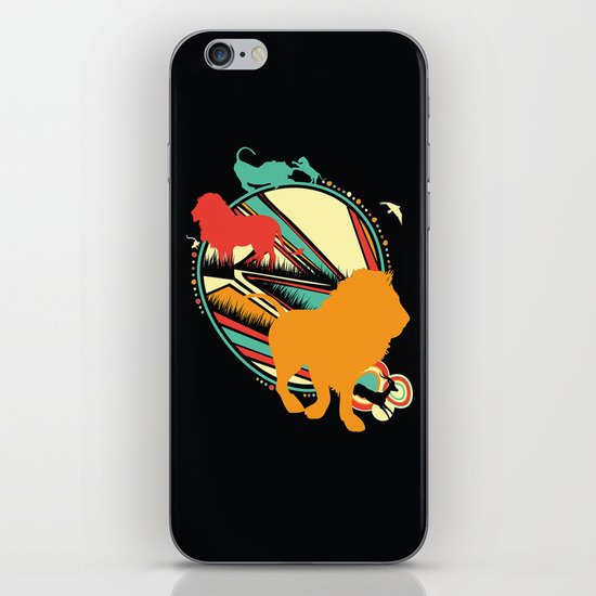 King of the Jungle iPhone & iPod Skin