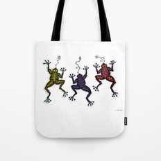 DANCING FROGS II Tote Bag