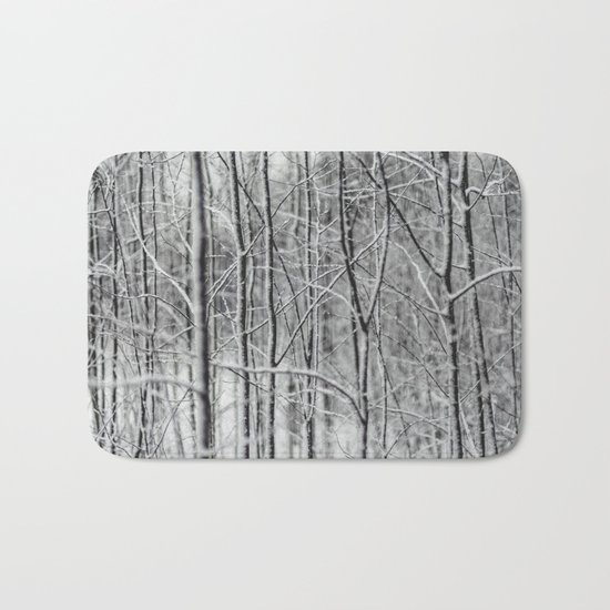 Frosted Forest Bath Mat