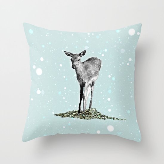 Bambi Throw Pillow