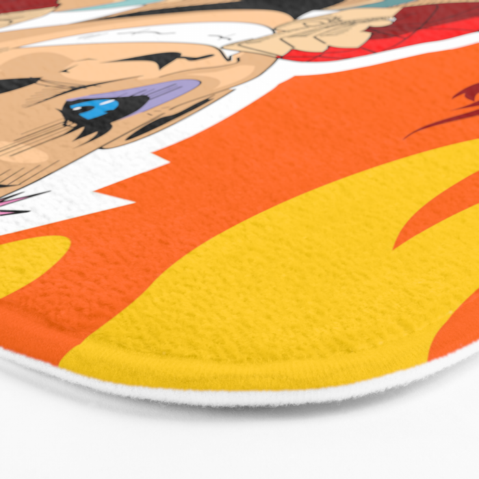 Muay Thai Girl Bath Mat By Pierresbazaar Society6