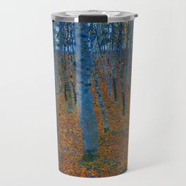 Gustav Klimt Beech Grove I  Travel Mug
