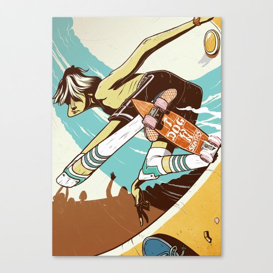 Dogdays Canvas Print