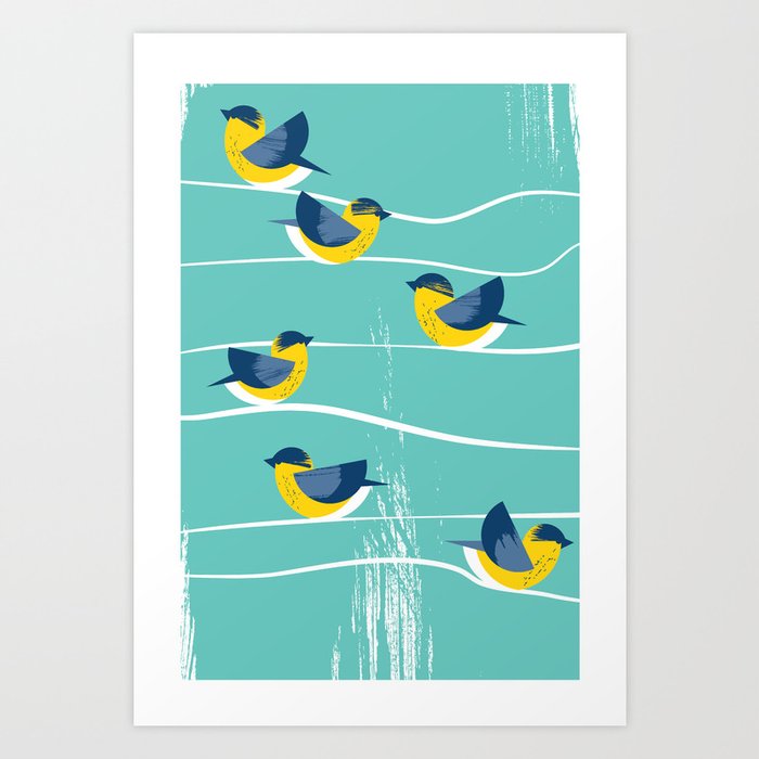 Birds of a Feather  Art Print