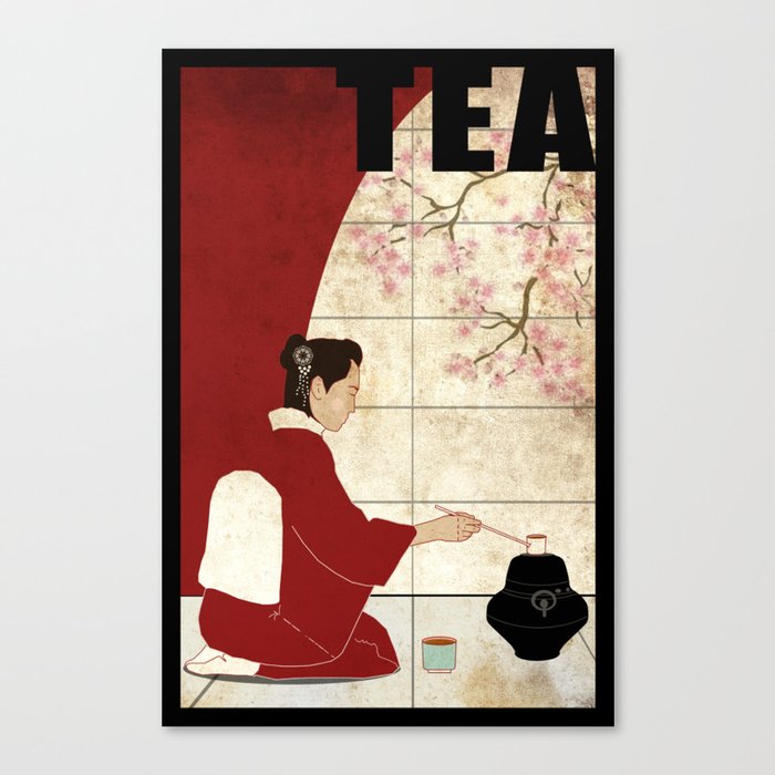 Japan Tea Canvas Print