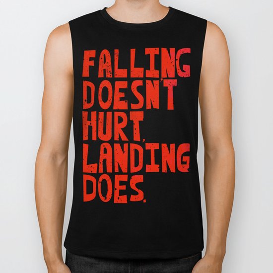 Falling Biker Tank