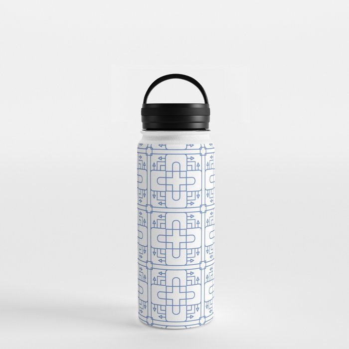 Retro stylish pattern Water Bottle
