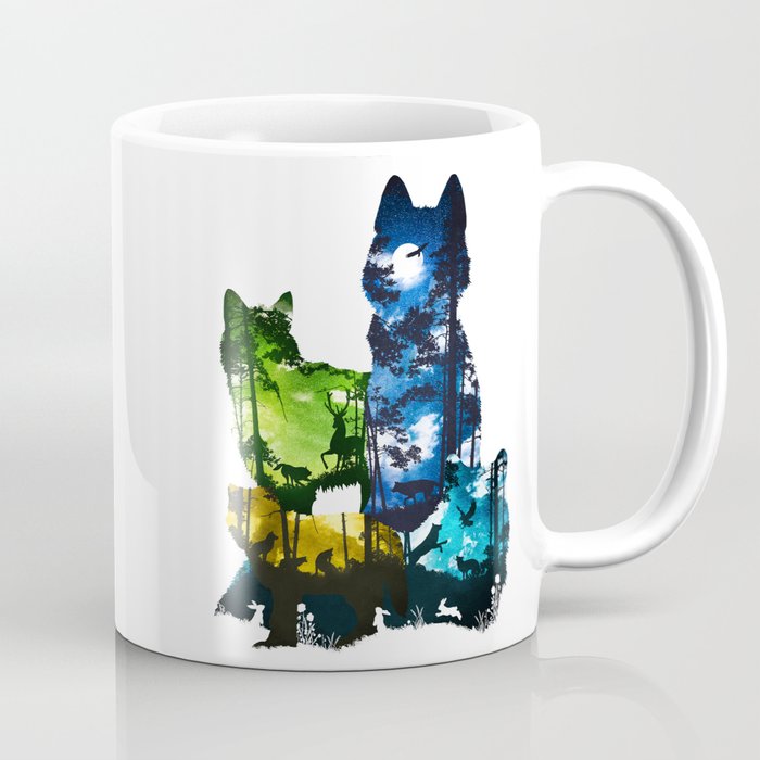 Wolf Pack Coffee Mug