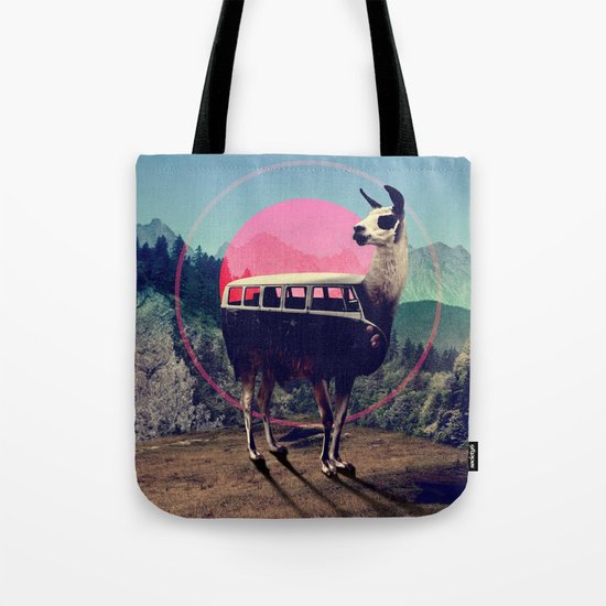 Llama Tote Bag