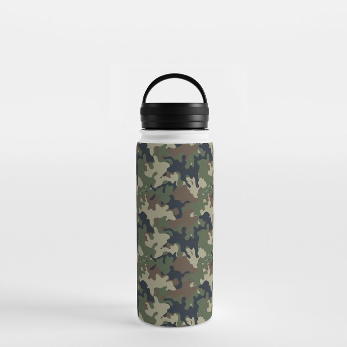 Army camouflage Pattern  Water Bottle