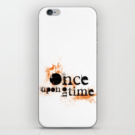 Once upon no time - Light version iPhone Skin