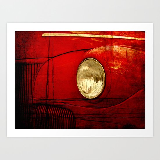 Heart Of Steel Art Print