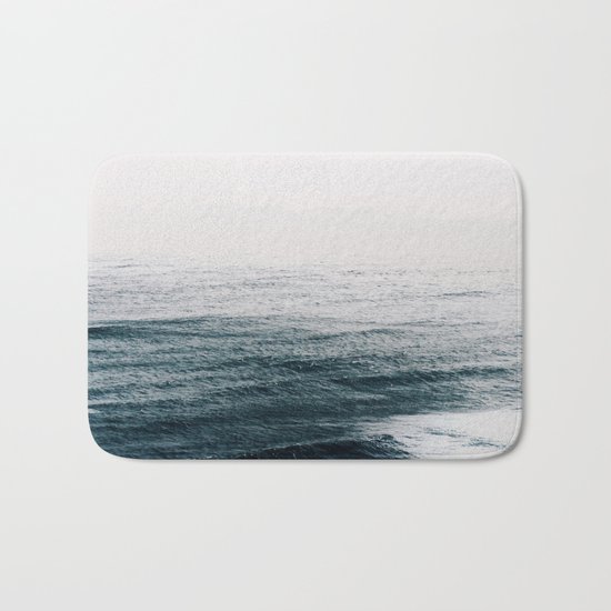Ocean waves Bath Mat