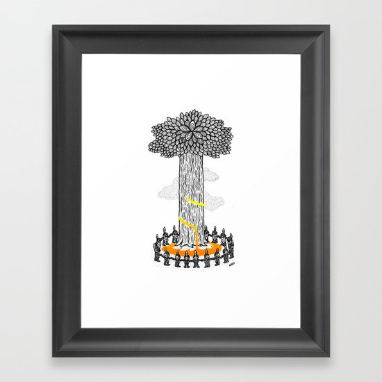 Tree Friends, pt.1 Framed Art Print
