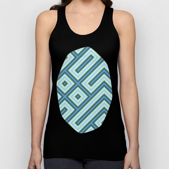 Square Truchets in MWY 01 Unisex Tank Top