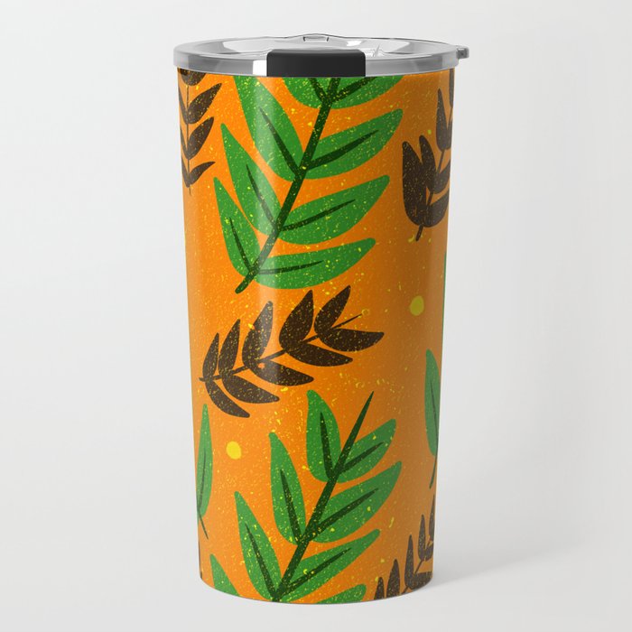 Pumpkin Patch Pattern 8 Travel Mug