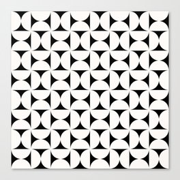 Patterned Geometric Shapes XX Canvas Print