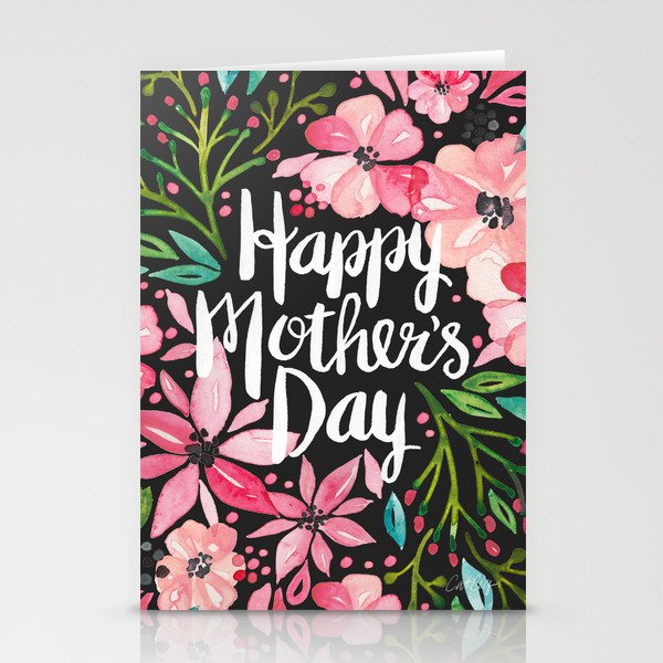 Happy Mother's Day – Charcoal Stationery Cards