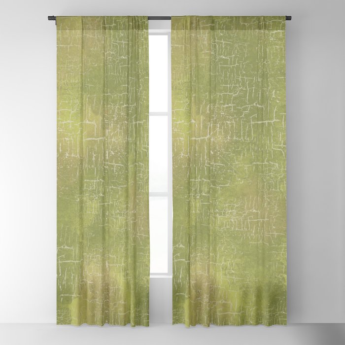 lime green blackout curtains