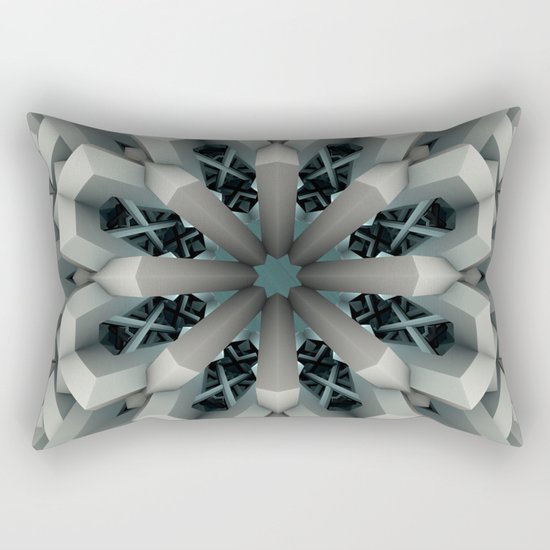 Winter Flakes Rectangular Pillow