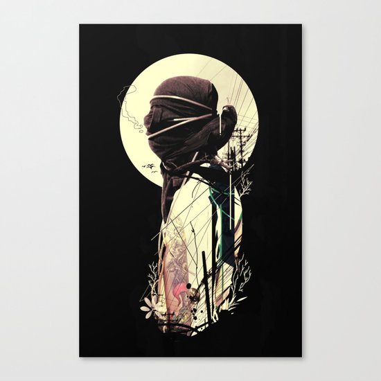 Tangled Canvas Print