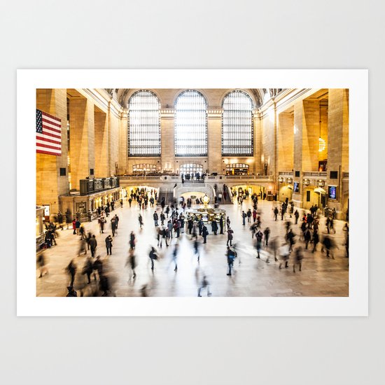 Grand Central Station New York City Art Print