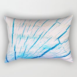 pink blue timber heartwood Rectangular Pillow