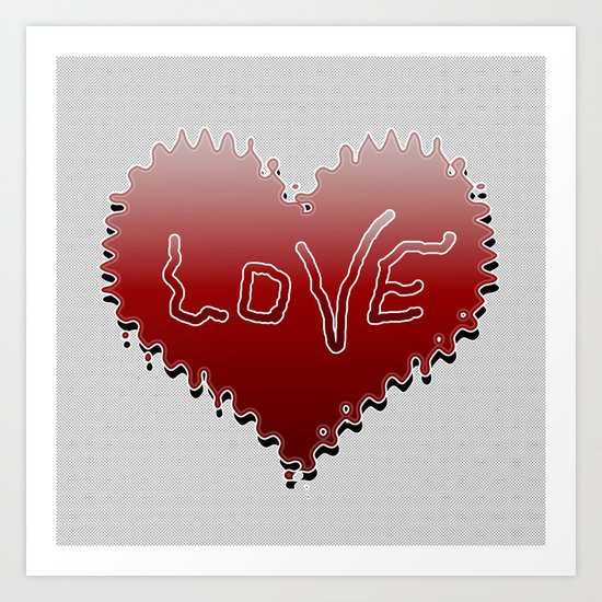 Heart 112 Art Print