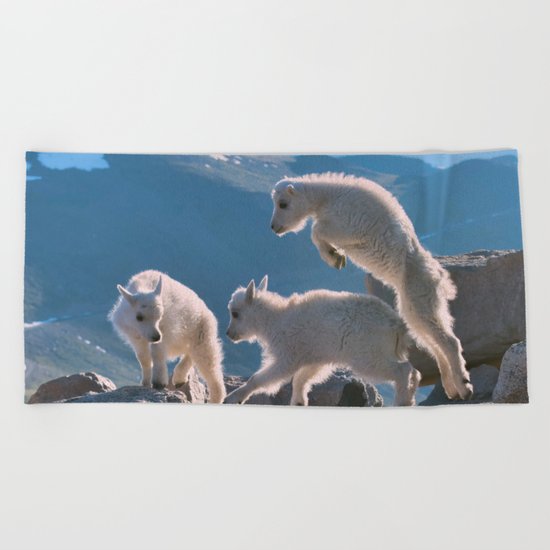 Kids by Lena Owens/OLena Art Beach Towel