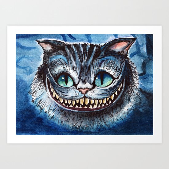 Cheshire Cat Art Print