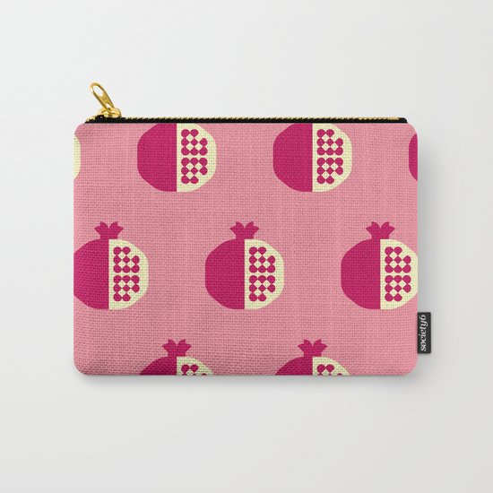 Fruit: Pomegranate Carry-All Pouch