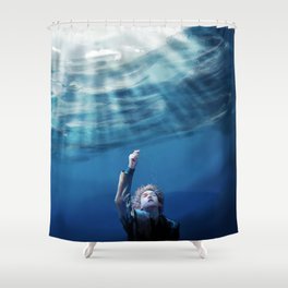 Baekhyun Underwater Shower Curtain